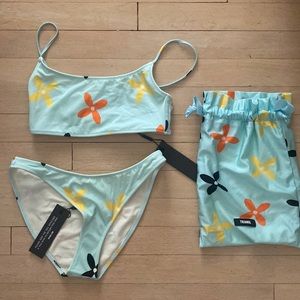 TRIANGL BIKINI PLUS BAG (TOP SMALL++ AND BOTTOMS MEDIUM)